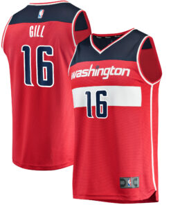 Anthony Gill Washington Wizards Fanatics Fast Break Replica Jersey - Icon Edition - Red