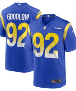 Anthony Goodlow Los Angeles Rams  Game Jersey   Royal