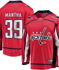 Anthony Mantha Washington Capitals Fanatics Home Breakaway Replica Jersey  Red