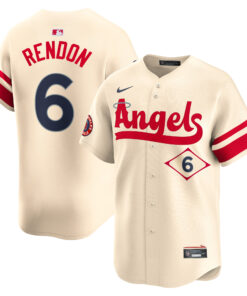 Anthony Rendon Los Angeles AngelsCity Connect Limited Player Jersey  Cream