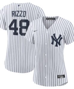 Anthony Rizzo New York YankeesWomen_s Home Official Replica Player Jersey  White