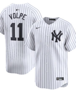 Anthony Volpe New York YankeesHome Limited Player Jersey  White