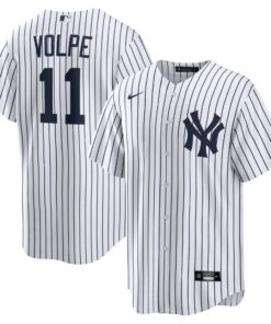 Anthony Volpe New York YankeesHome Replica Player Jersey  White