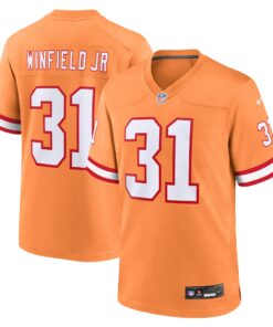 Antoine Winfield Jr. Tampa Bay Buccaneers  Throwback Game Jersey  Orange