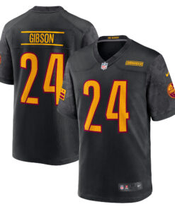 Antonio Gibson Washington Commanders  Youth Game Jersey  Black