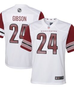 Antonio Gibson Washington Commanders  Youth Game Jersey  White