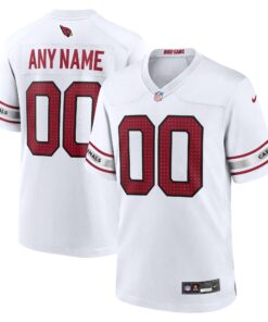 Arizona Cardinals  Custom Game Jersey  White