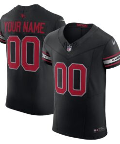 Arizona Cardinals   Vapor F.U.S.E. Elite Custom Jersey  Black