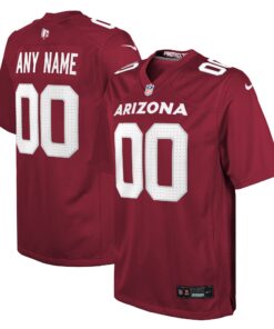 Arizona Cardinals  Youth Custom Game Jersey  Cardinal