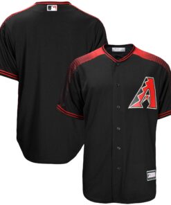 Arizona Diamondbacks Big amp Tall Replica Team Jersey  Black