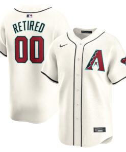 Arizona DiamondbacksHome Limited PickAPlayer Retired Roster Jersey  White