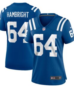 Arlington Hambright Indianapolis Colts  Women_s Game Player Jersey  Royal