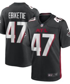 Arnold Ebiketie Atlanta Falcons  Game Player Jersey  Black