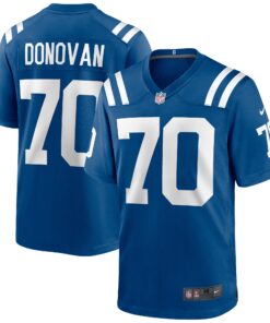 Art Donovan Indianapolis Colts  Game Retired Player Jersey  Royal