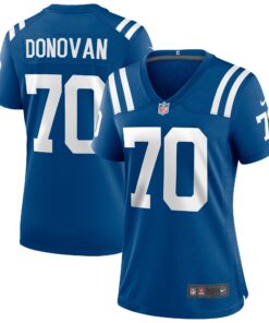 Art Donovan Indianapolis Colts  Women_s Game Retired Player Jersey  Royal