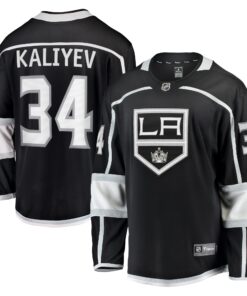 Arthur Kaliyev Los Angeles Kings Fanatics Home Breakaway Player Jersey  Black