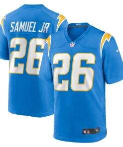 Asante Samuel Jr. Los Angeles Chargers  Game Player Jersey  Powder Blue