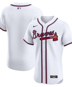 Atlanta BravesHome Elite Jersey  White