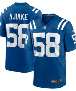 Austin Ajiake Indianapolis Colts  Game Jersey   Royal