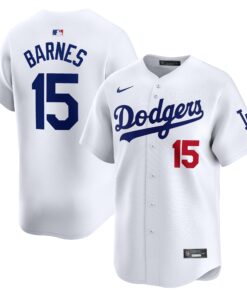 Austin Barnes Los Angeles DodgersHome Limited Player Jersey  White