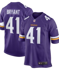 Austin Bryant Minnesota Vikings   Game Jersey   Purple