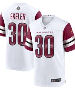 Austin Ekeler Washington Commanders  Game Jersey   White