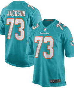 Austin Jackson Miami Dolphins  Player Game Jersey  Aqua