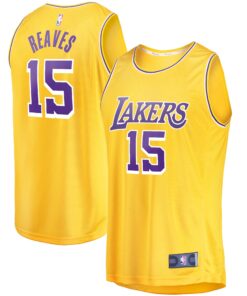 Austin Reaves Los Angeles Lakers Fanatics Fast Break Player Jersey - Icon Edition - Gold