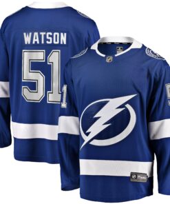 Austin Watson Tampa Bay Lightning Fanatics Home Premier Breakaway Player Jersey  Blue