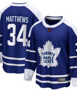 Auston Matthews Toronto Maple Leafs Fanatics Special Edition 2.0 Breakaway Player Jersey  Royal