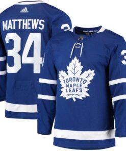 Auston Matthews Toronto Maple Leafs Home Primegreen Authentic Player Jersey  Blue