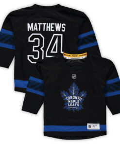 Auston Matthews Toronto Maple Leafs Preschool Alternate Replica Player Jersey  Black