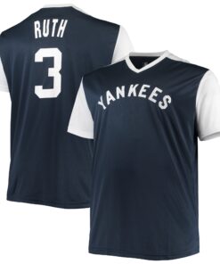 Babe Ruth New York Yankees Cooperstown Collection Replica Player Jersey  NavyWhite