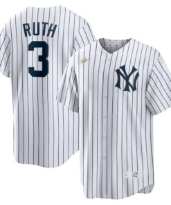 Babe Ruth New York YankeesHome Cooperstown Collection Player Jersey  White