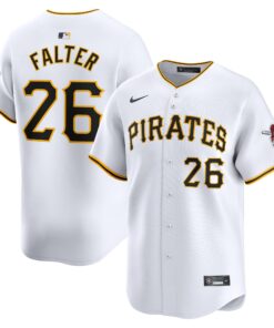 Bailey Falter Pittsburgh PiratesHome Limited Player Jerseynbspâ€“ White