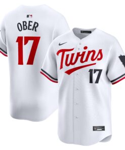 Bailey Ober Minnesota TwinsHome Limited Player Jersey  White