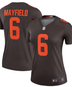 Baker Mayfield Cleveland Browns  Women_s Alternate Legend Jersey  Brown