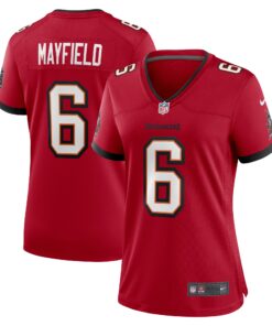 Baker Mayfield Tampa Bay Buccaneers  Women_s Game Jersey  Red