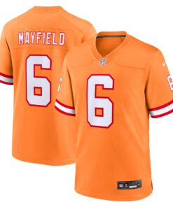 Baker Mayfield Tampa Bay Buccaneers  Youth Game Jersey  Orange