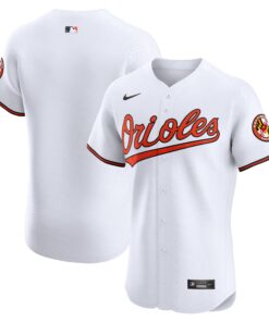Baltimore OriolesHome Elite Jersey  White