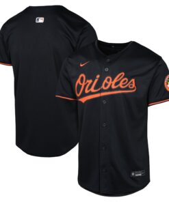 Baltimore OriolesYouth Alternate Limited Jersey  Black
