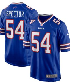 Baylon Spector Buffalo Bills  Game Jersey  Royal