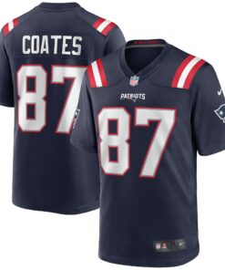 Ben Coates New England Patriots  Game Retired Player Jersey  Navy