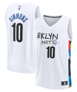 Ben Simmons Brooklyn Nets Fanatics Fastbreak Jersey - City Edition - White