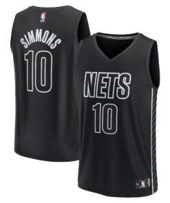 Ben Simmons Brooklyn Nets Fanatics Youth Fast Break Player Jersey - Statement Edition - Black