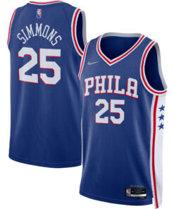 Ben Simmons Philadelphia 76ers 202122 Diamond Swingman Jersey - Icon Edition - Royal