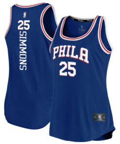 Ben Simmons Philadelphia 76ers Fanatics Women's Fast Break Team Tank Jersey - Icon Edition - Royal