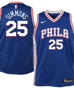 Ben Simmons Philadelphia 76ers Youth Swingman Jersey Royal - Icon Edition