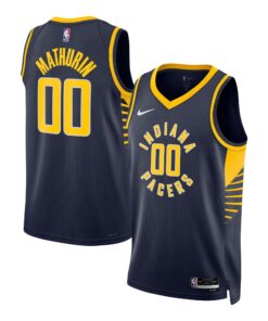 Bennedict Mathurin Indiana Pacers Unisex Swingman Jersey - Icon Edition - Navy