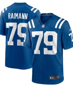 Bernhard Raimann Indianapolis Colts  Player Game Jersey  Royal